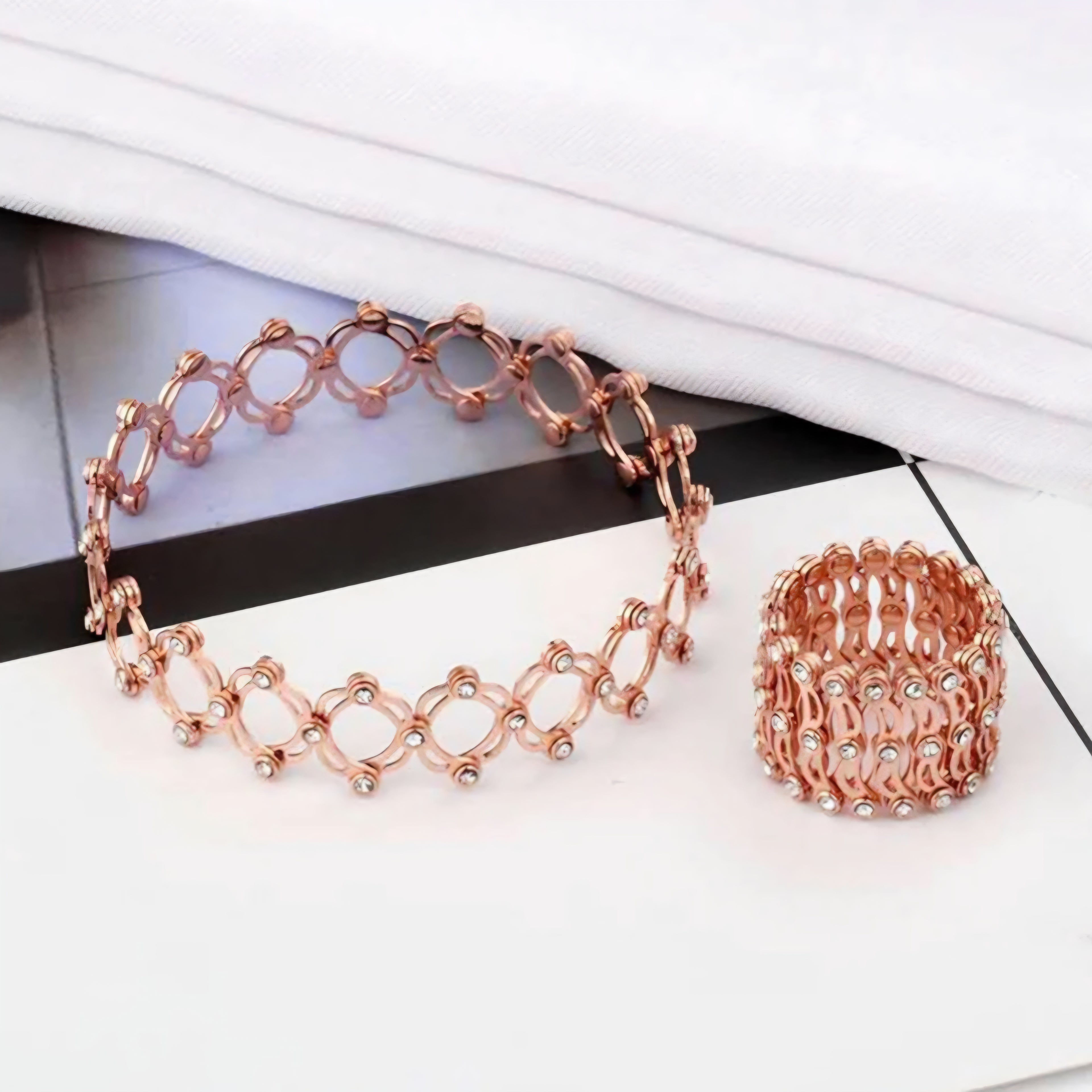 LUSO 92.5% Pure Silver | 2 in 1 Ring & Bracelet (Convertible)