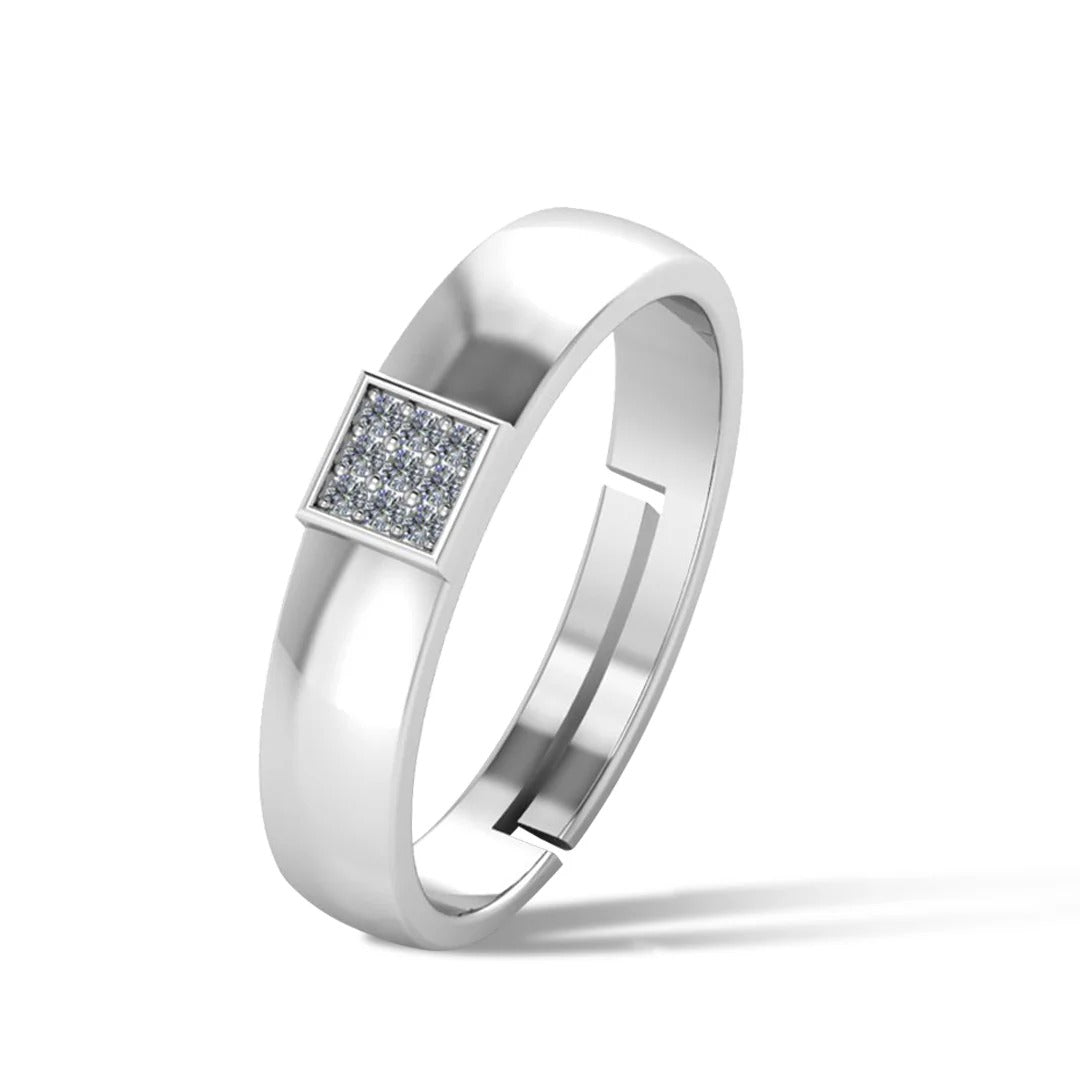 LUSO 92.5% Pure Sterling Silver Classy Status Special Rings for Men