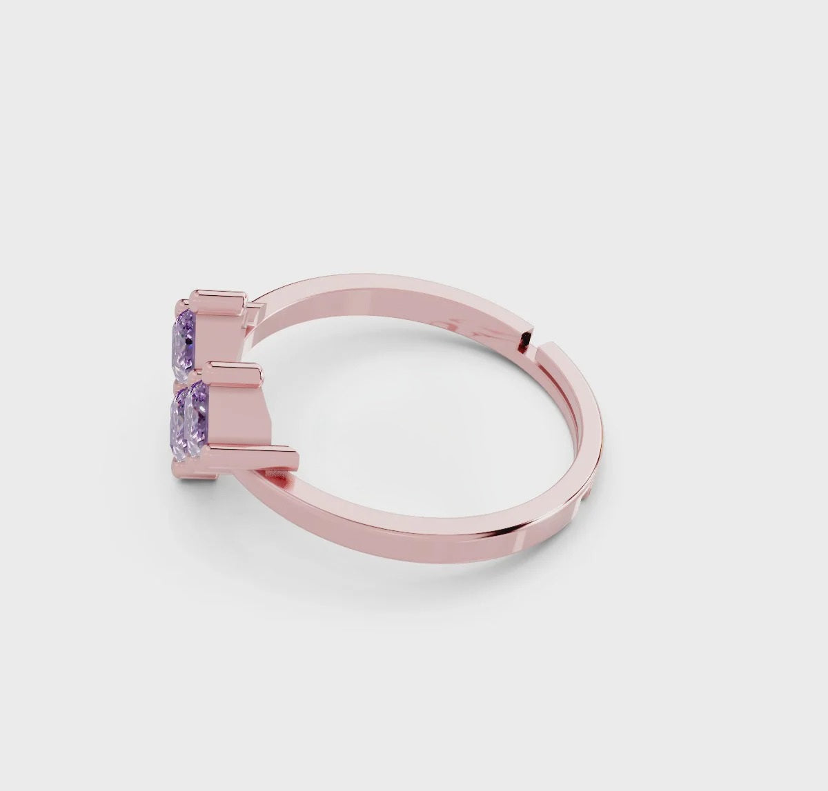 LUSO 92.5% Pure Sterling Silver 24K Gold Plated Elegant Pearl Design Adjustable Ring