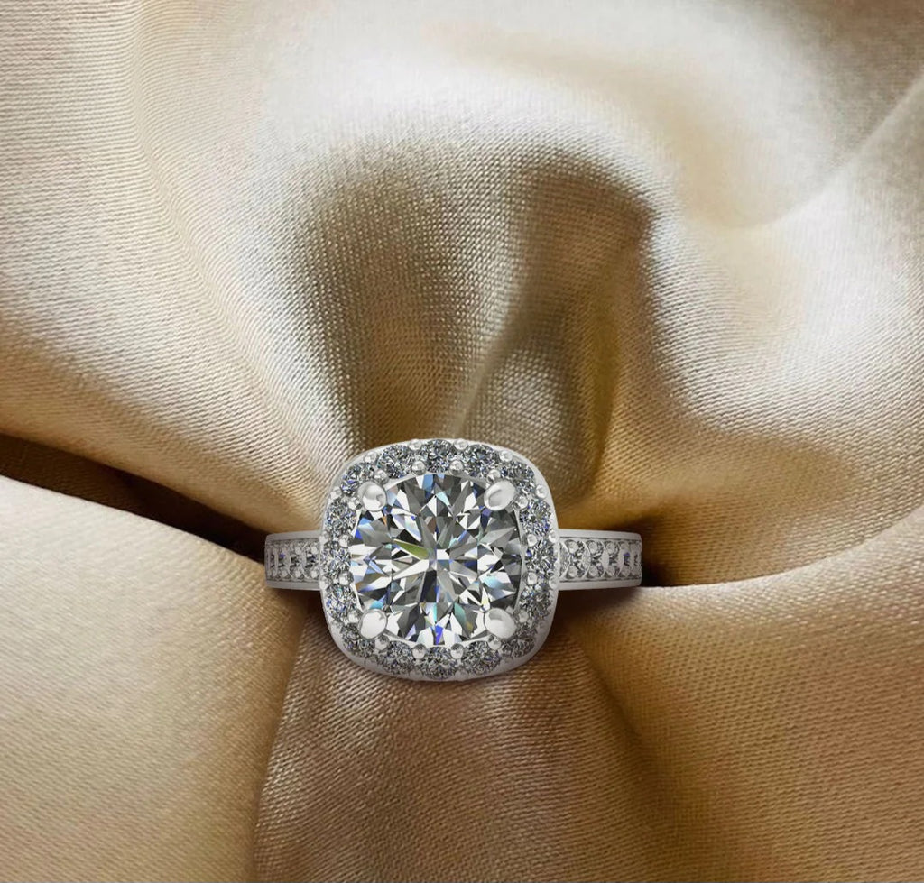 LUSO 92.5% Pure Sterling Silver Adjustable One Single Promise Silver Ring