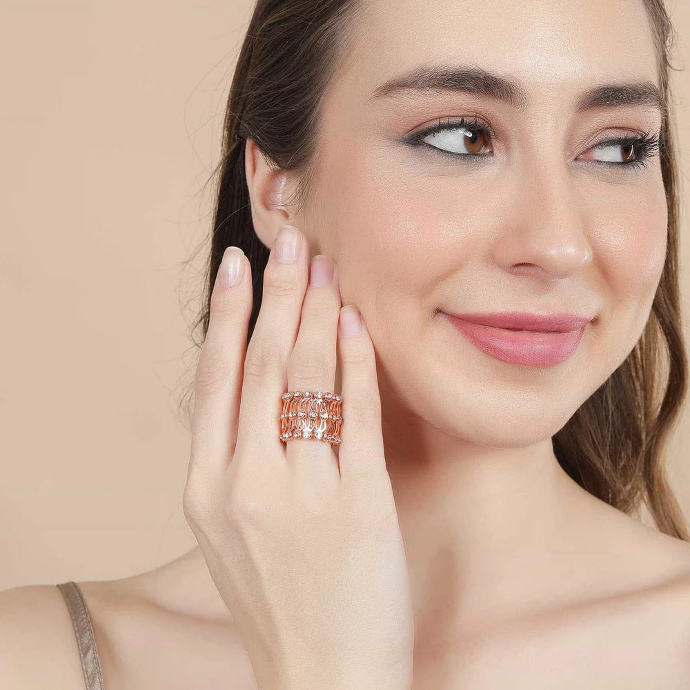 LUSO 92.5% Pure Silver | 2 in 1 Ring & Bracelet (Convertible)