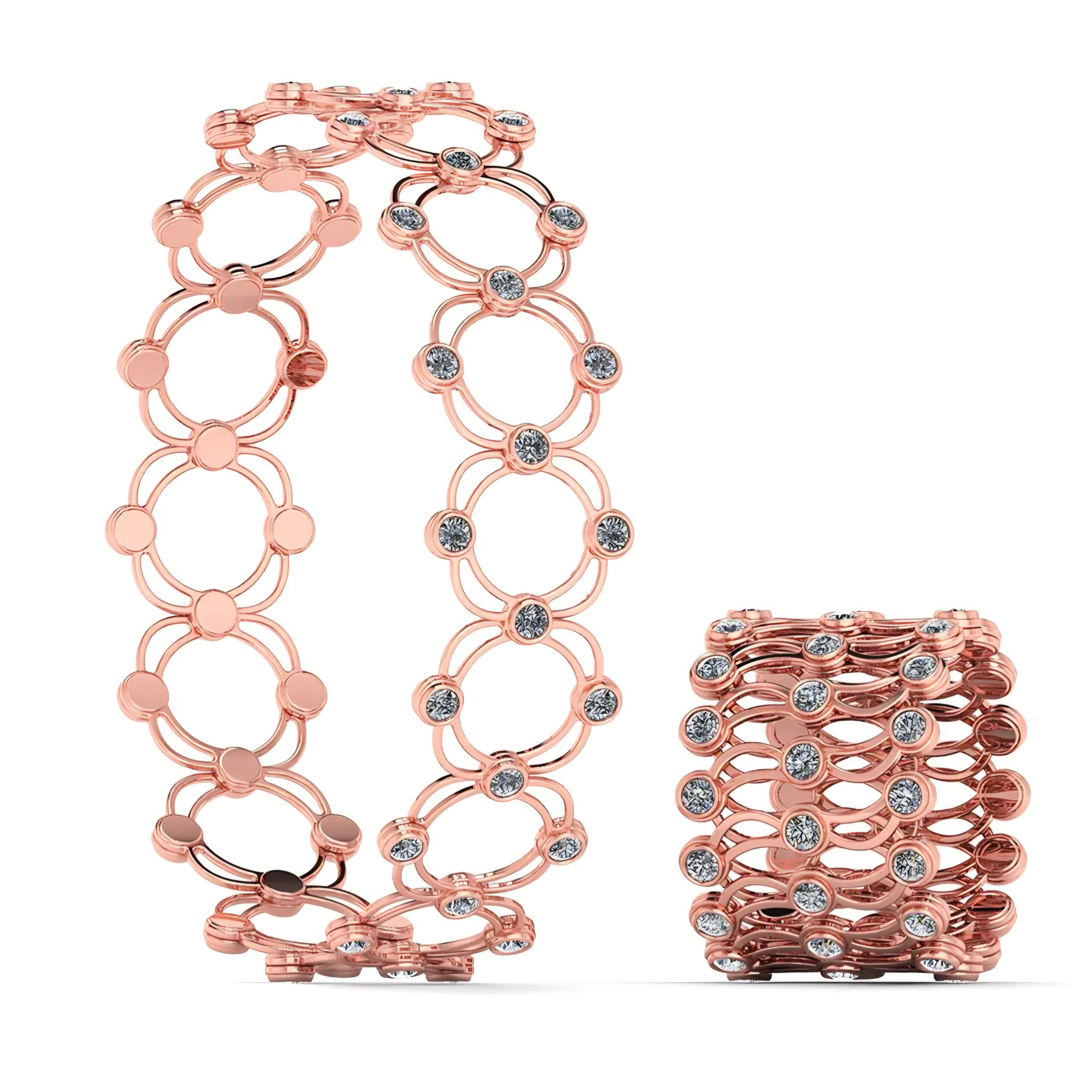 LUSO 92.5% Pure Silver | 2 in 1 Ring & Bracelet (Convertible)